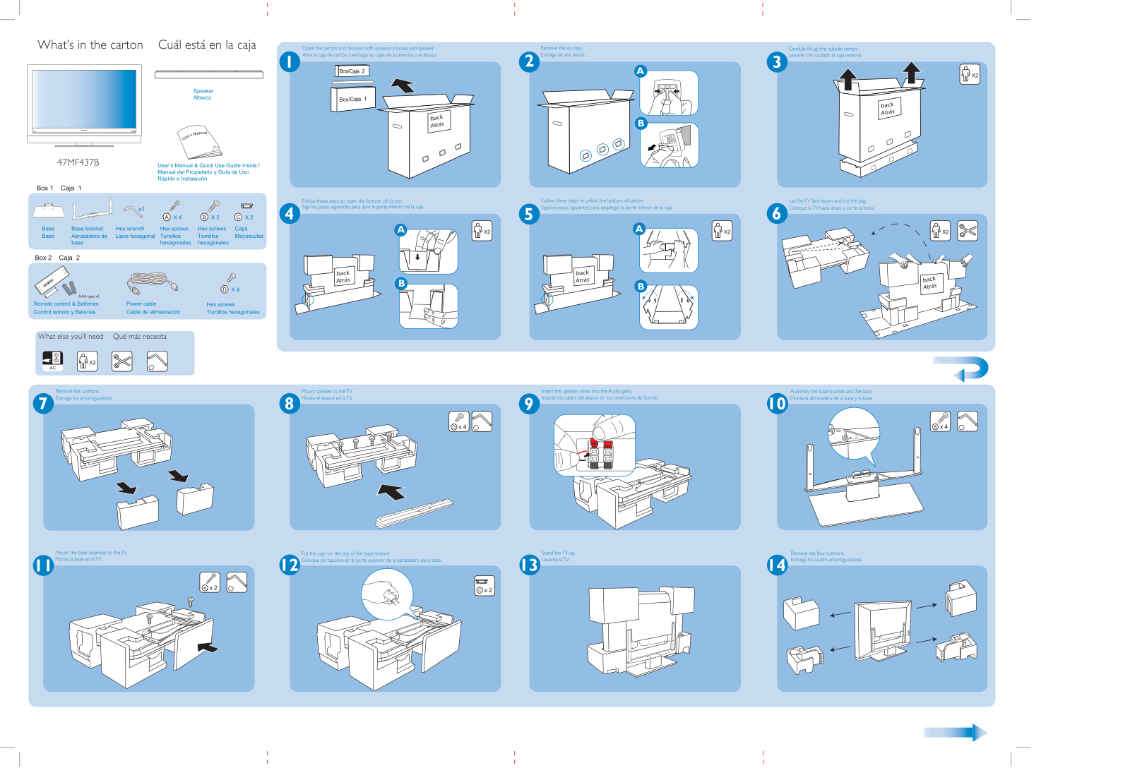 Magnavox 47MF437B-37E User Manual