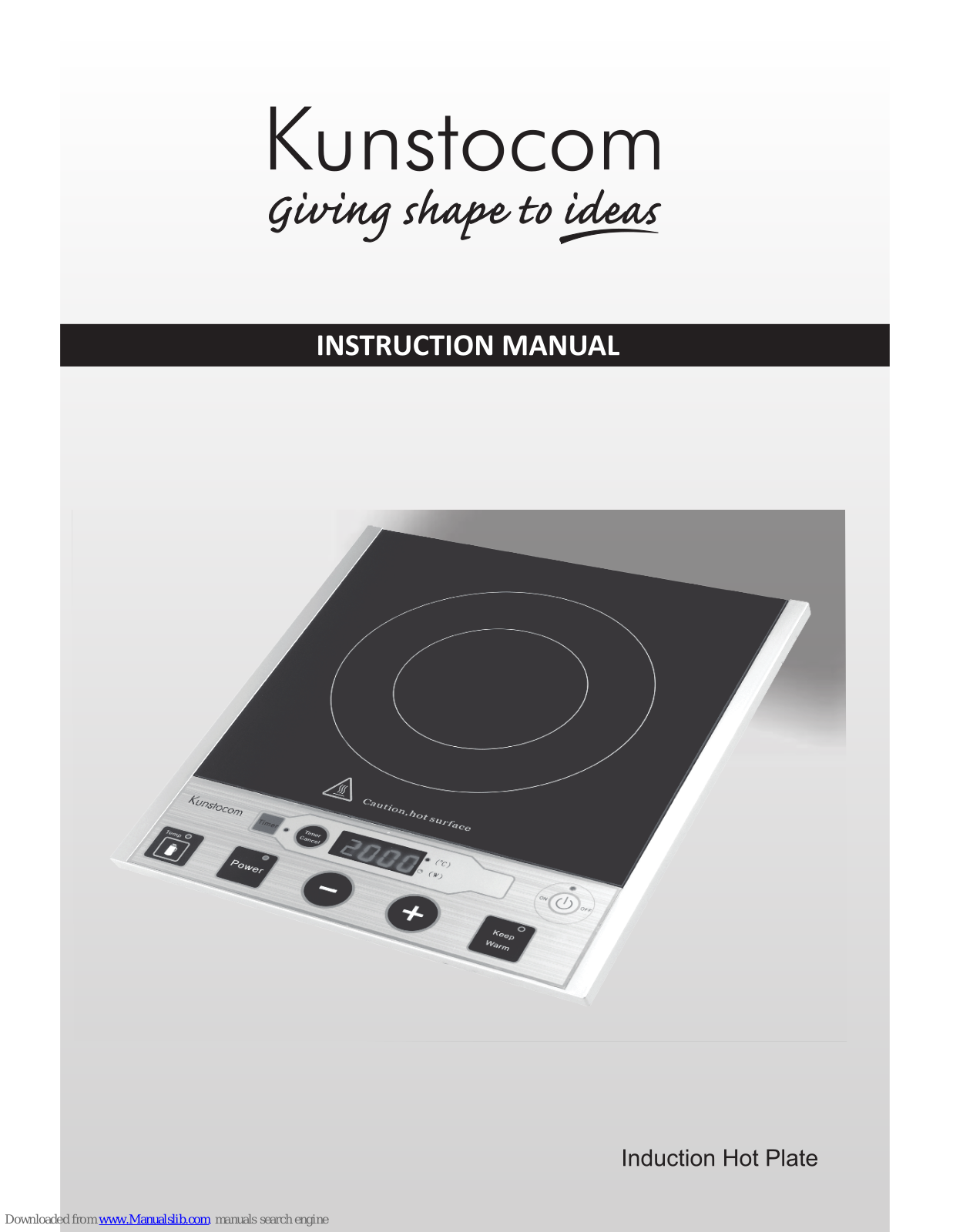 Kunstocom KIC-20-02, KIC-20-02B Instruction Manual