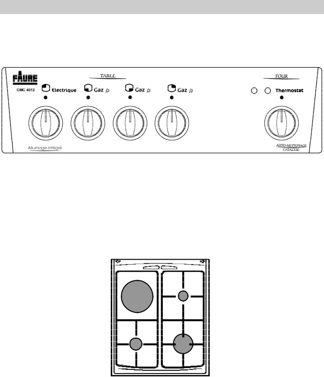 FAURE CMC4012 User Manual