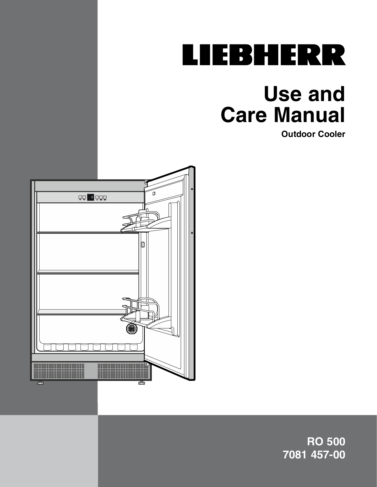 Liebherr 7081 457-00, RO 500 User Manual