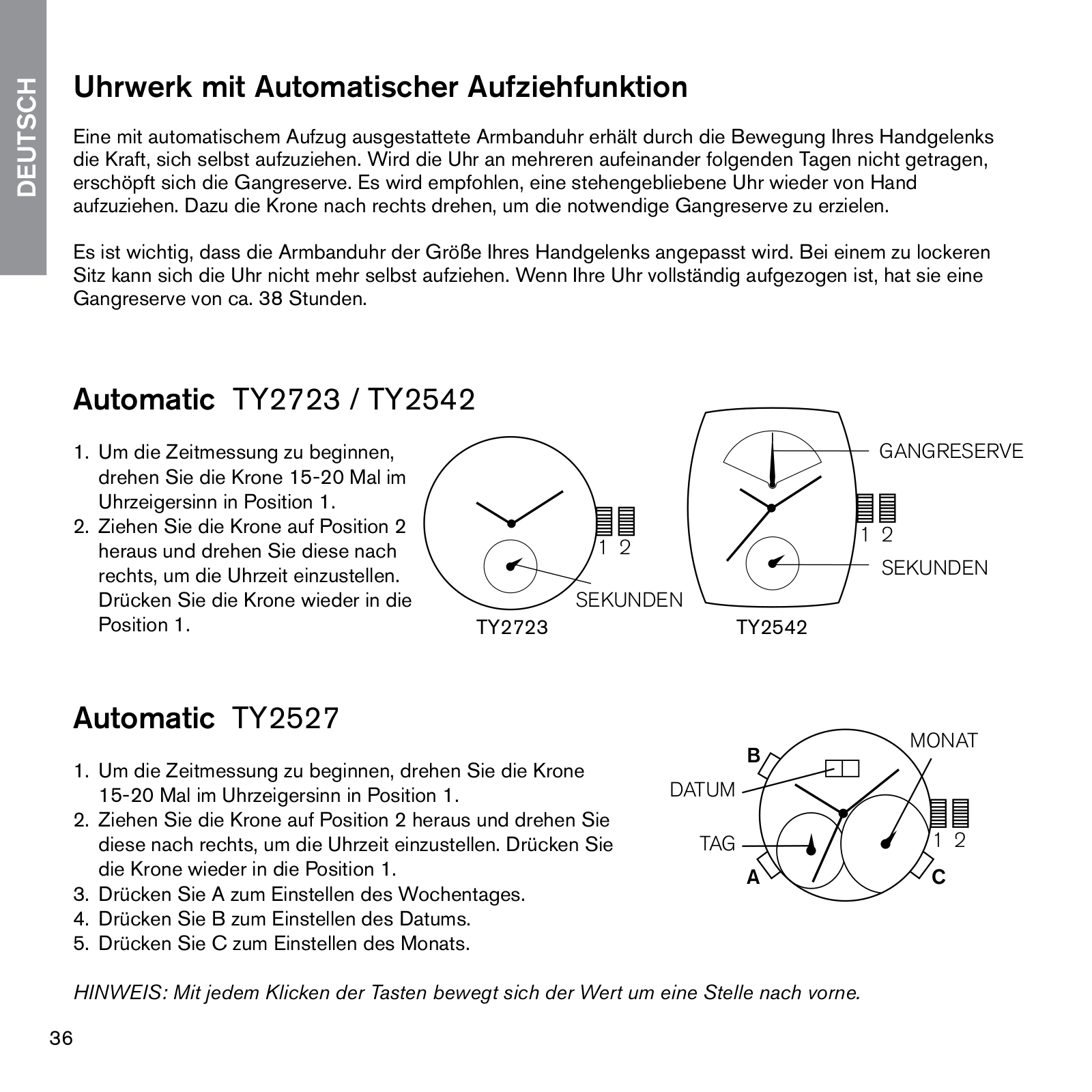 Fossil FS5627 User Manual