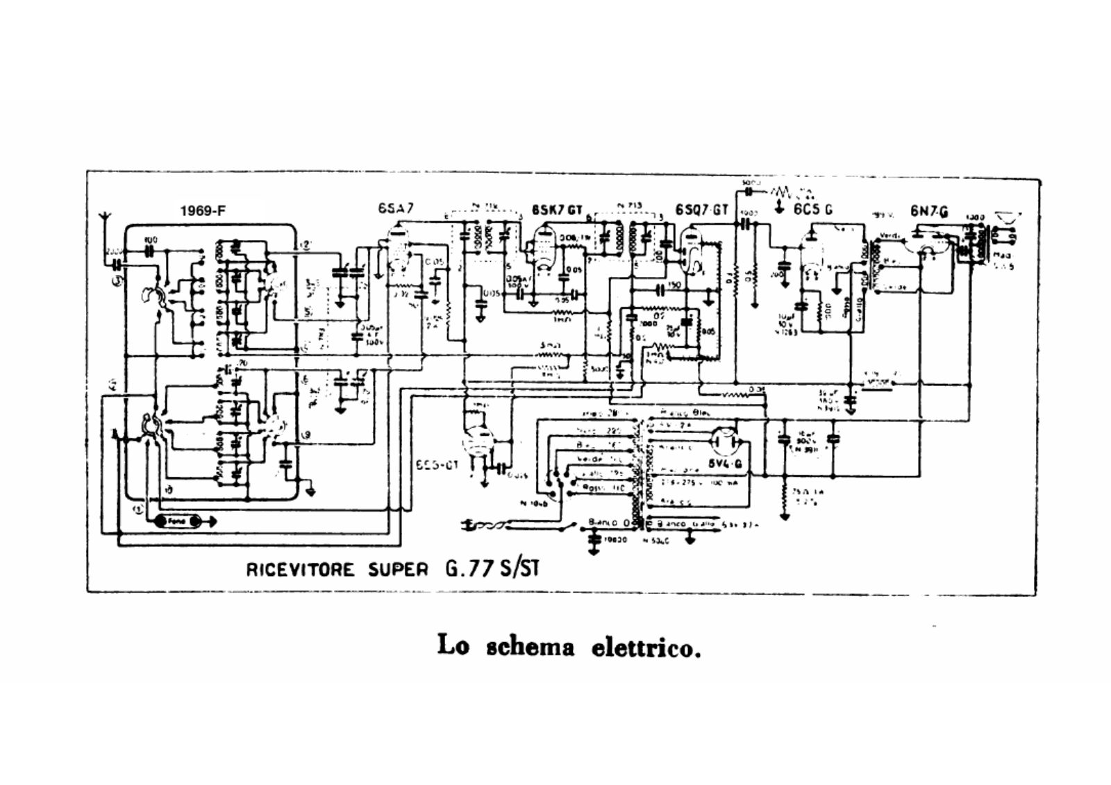 Geloso g77s st schematic