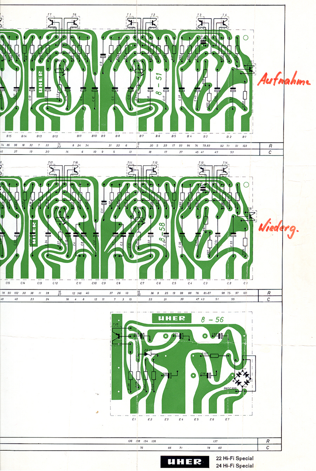 Uher 24 Hi-Fi Special Schematic