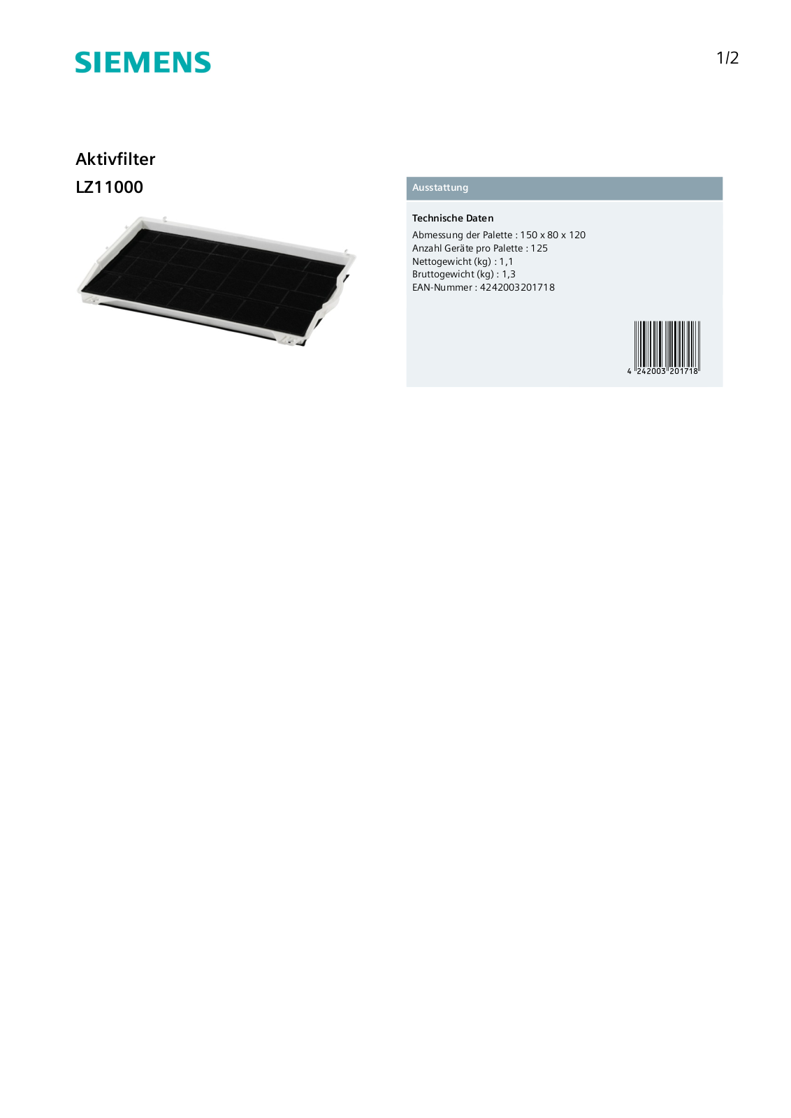 Siemens LZ11000 User Manual