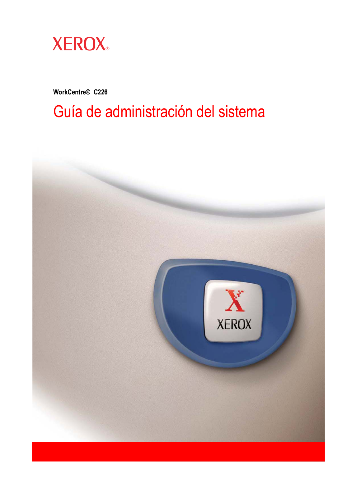 Xerox WorkCentre C226 System Admin Guide