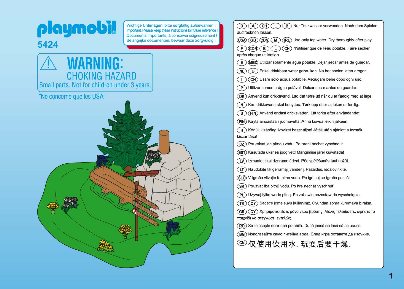 Playmobil 5424 Instructions