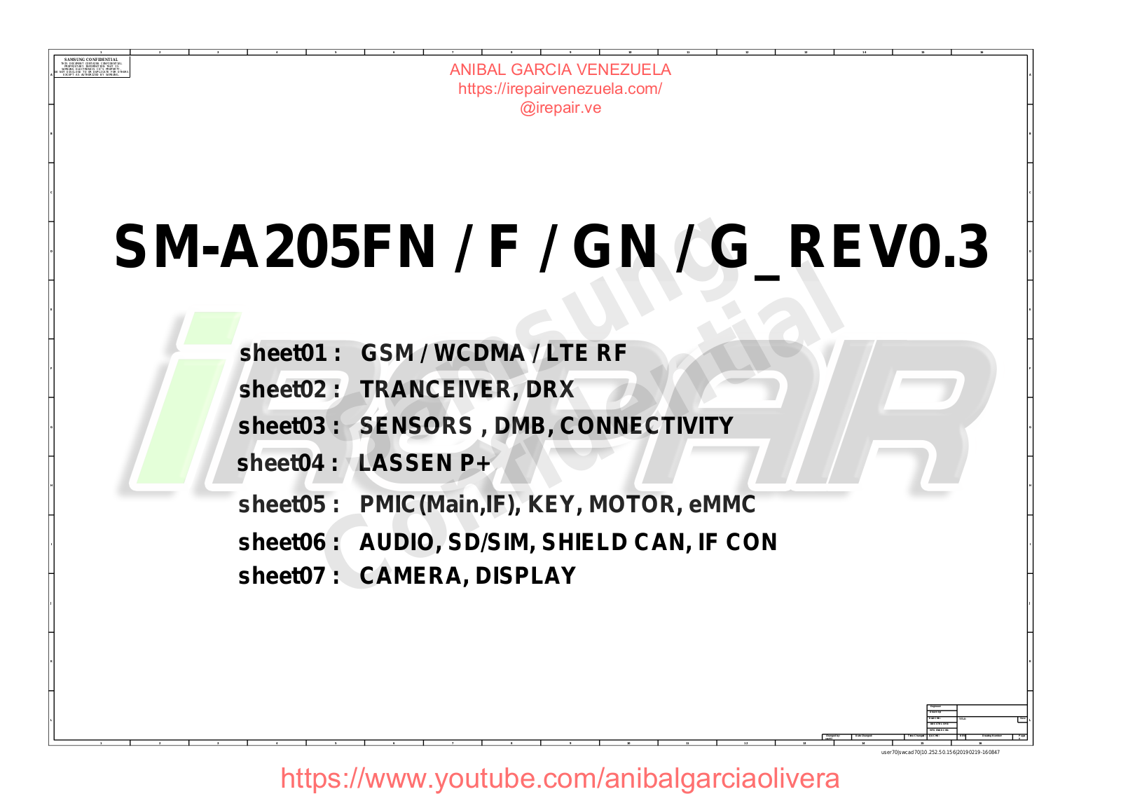 SAMSUNG SM-A205U Service and repair manual