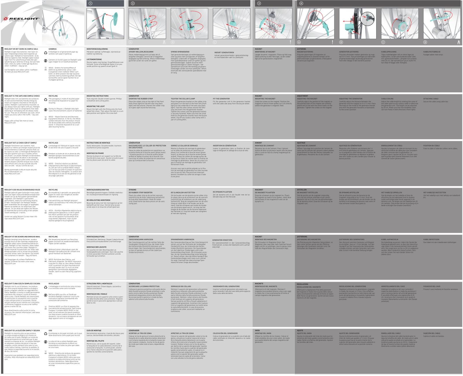 Reelight SL600, SL650, SL620 User Manual