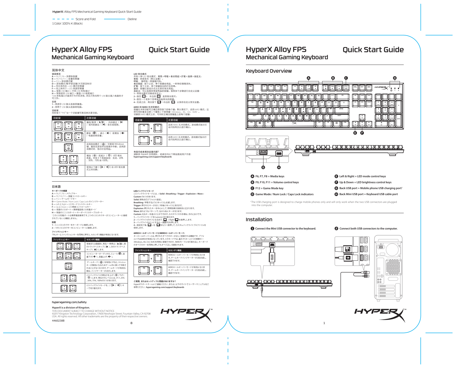 Hyperx HX-KB1RD1-RU/A5 User Manual