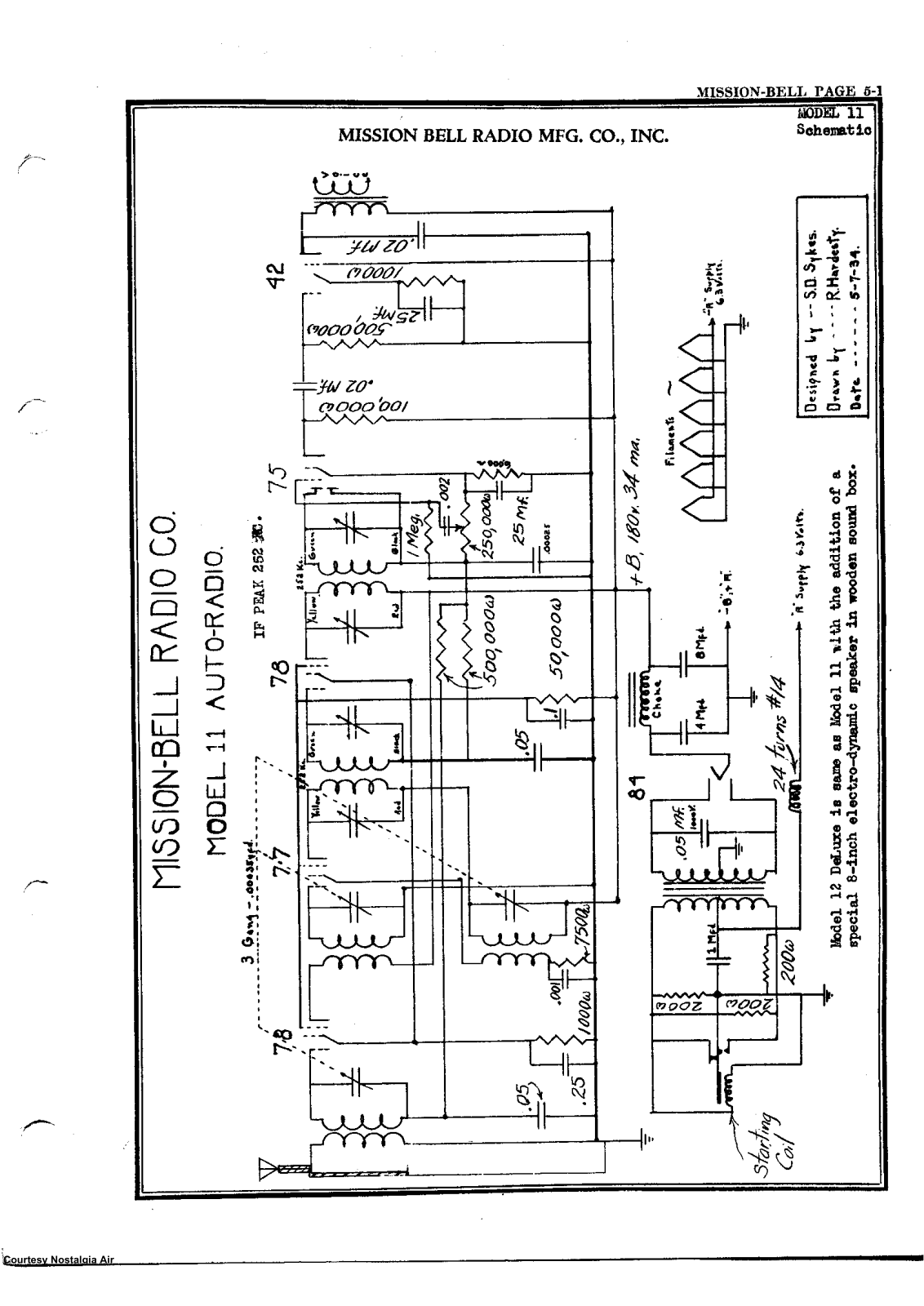 Mission Bell Radio 11 Schematic - ManualMachine.com