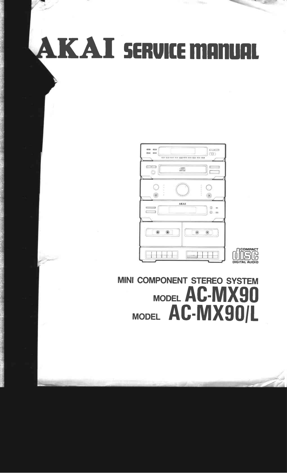 AKAI AC-MX90, AC-MX90L Service Manual