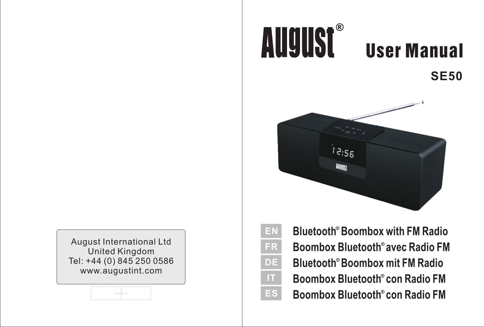 August SE50 User Manual