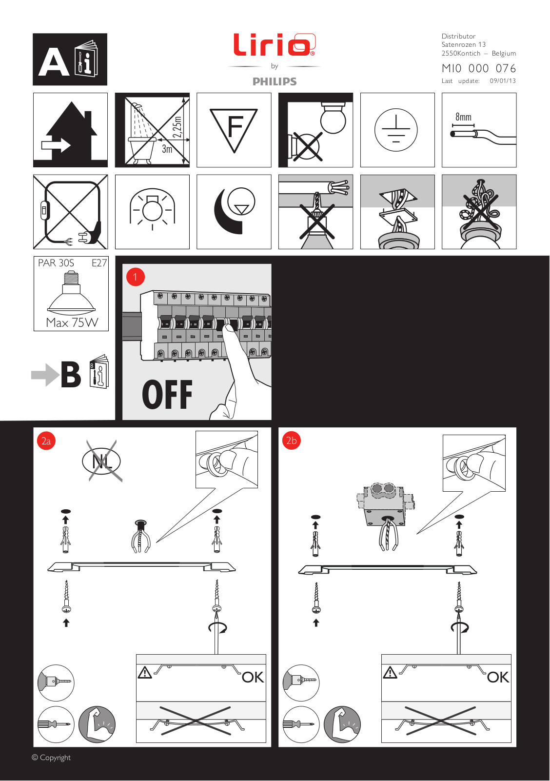 Philips Lirio User Manual