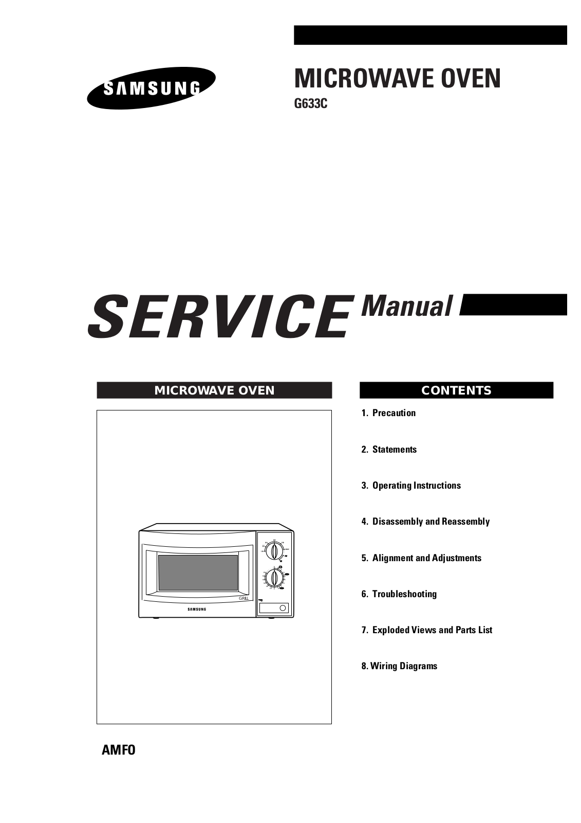 Samsung G633C, G633C-AMF Service Manual