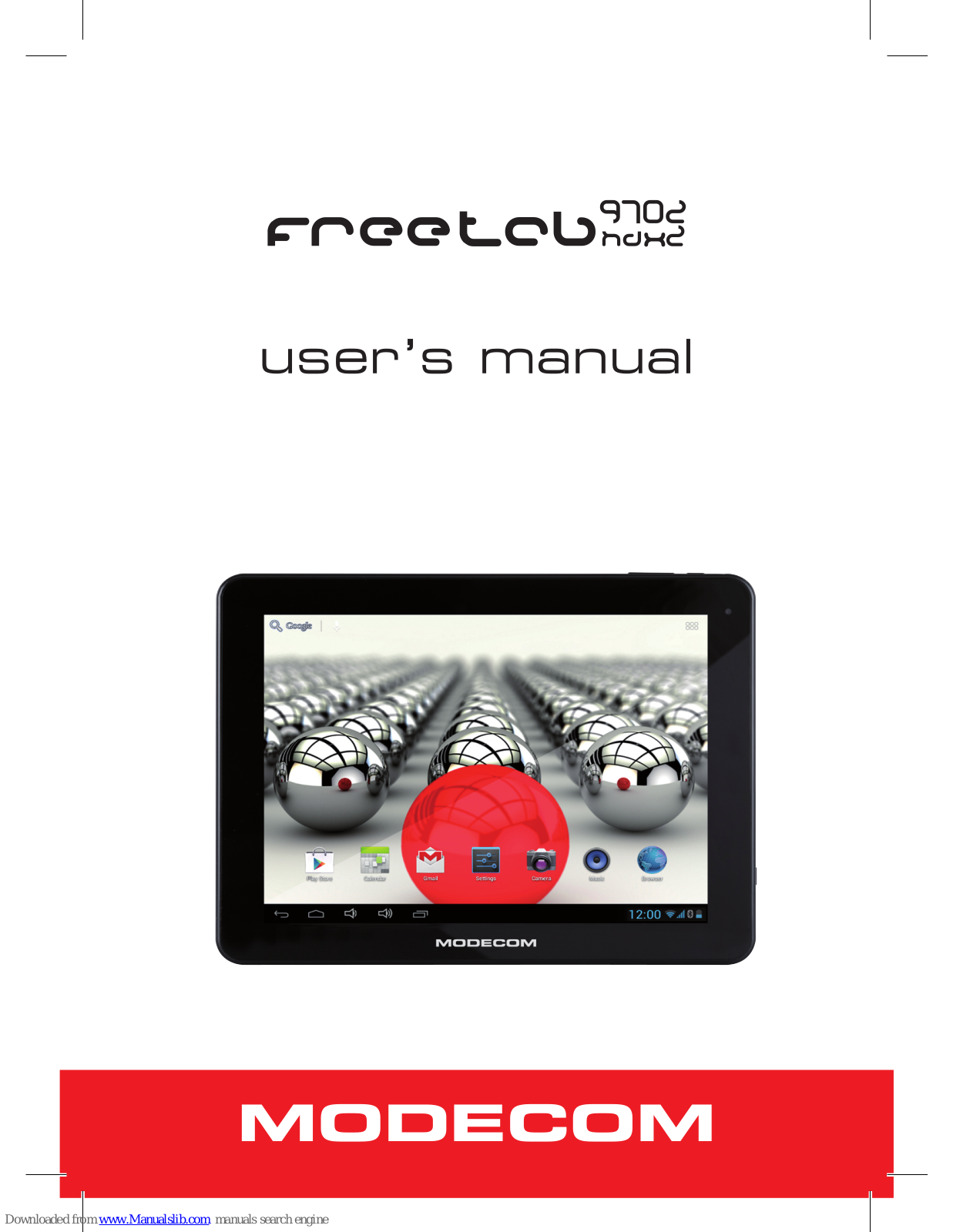 Modecom FreeTAB 9702 HD X2 User Manual