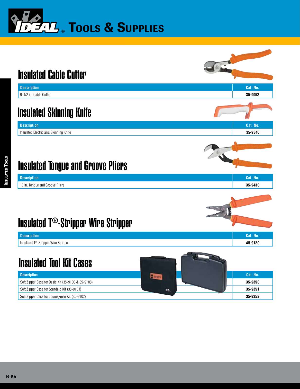 IDEAL Industries Insulated Tools Catalog Page