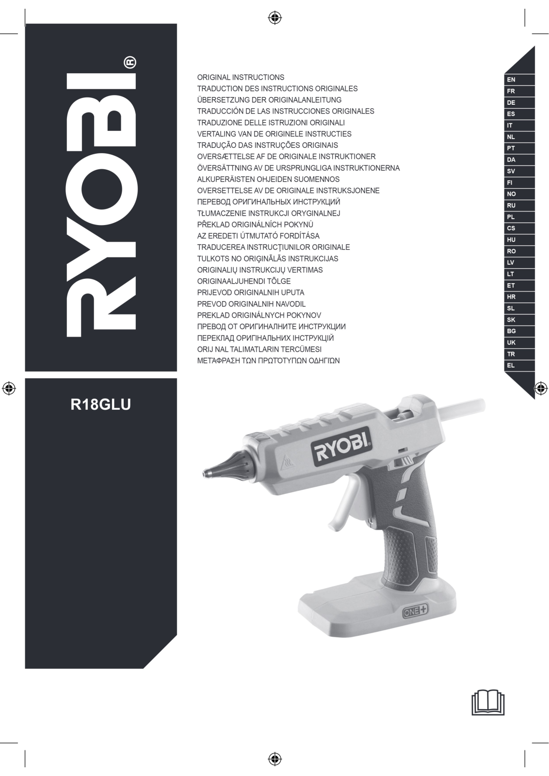 RYOBI R18GLU-0 User guide - ManualMachine.com