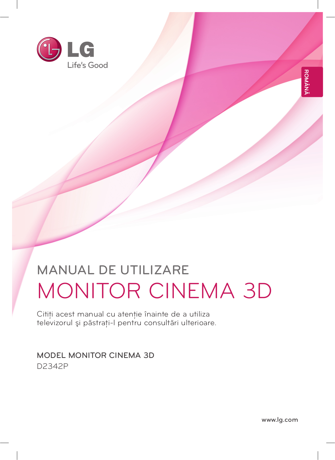 Lg D2342P User Manual