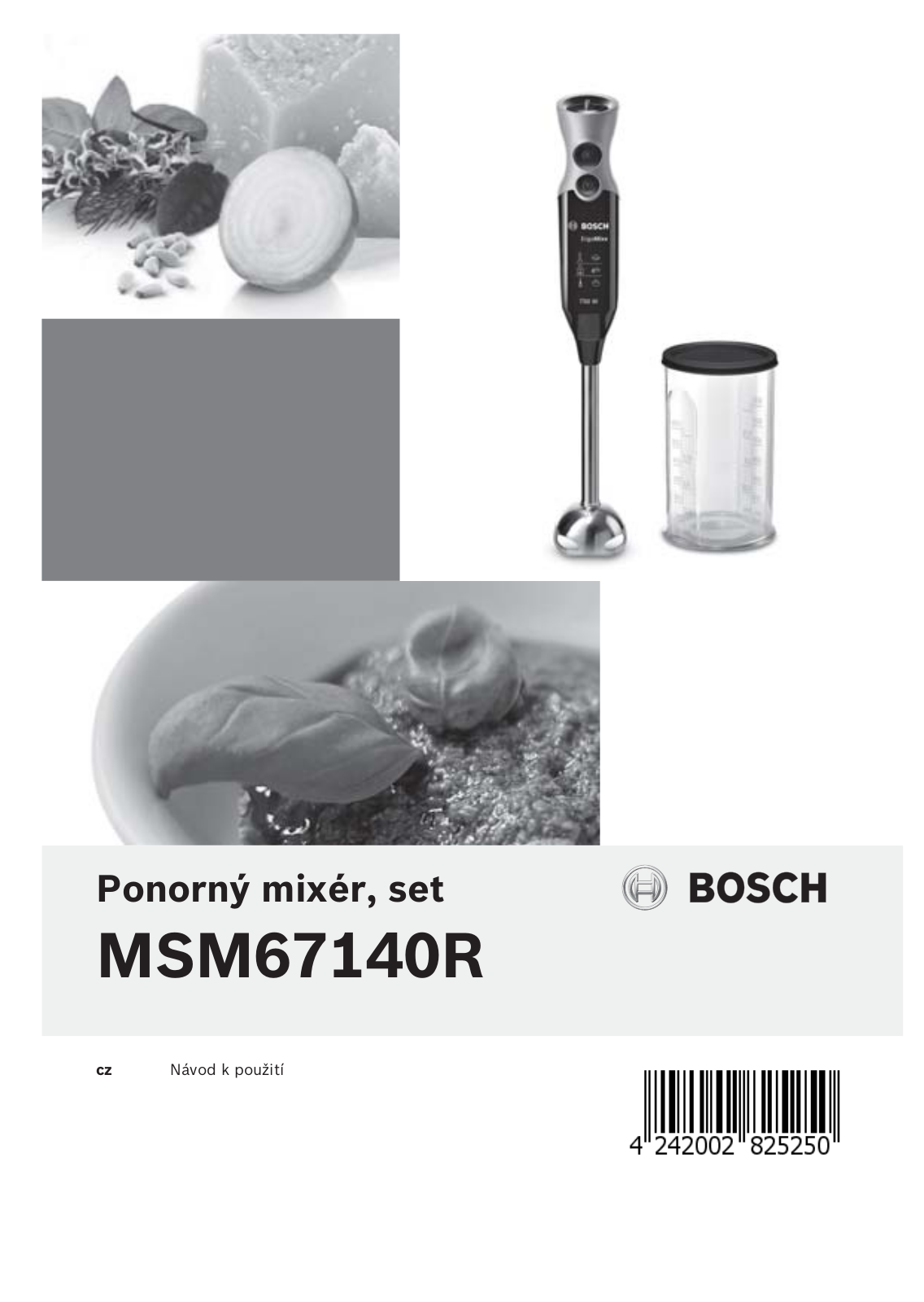 Bosch MSM67140R User Manual