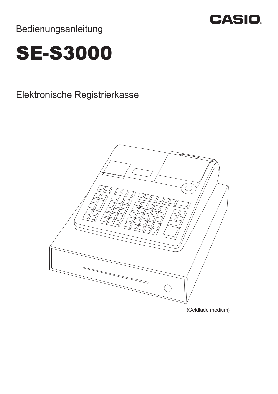 Casio SE-S3000 User Manual