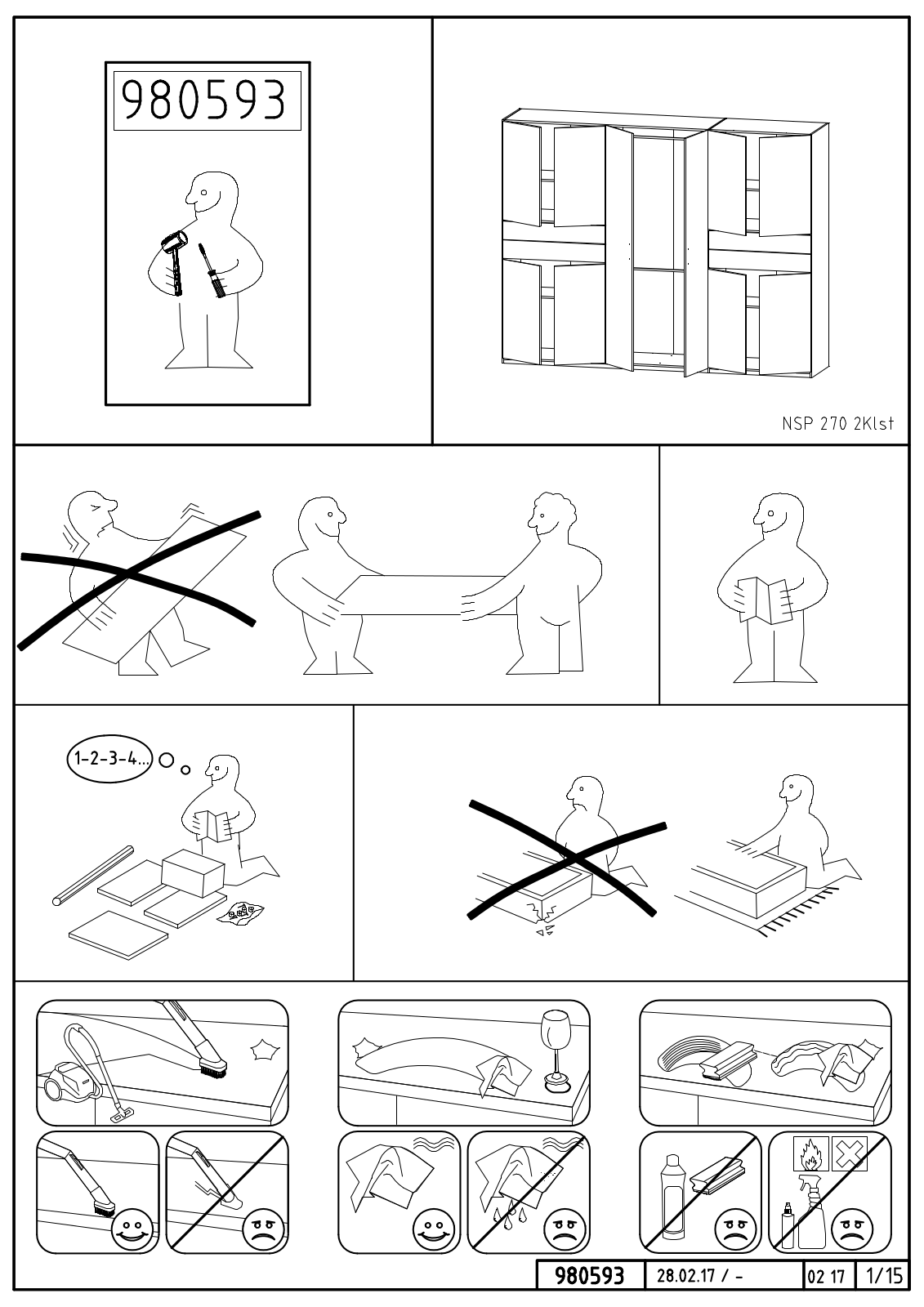 Wimex 980593 Assembly instructions