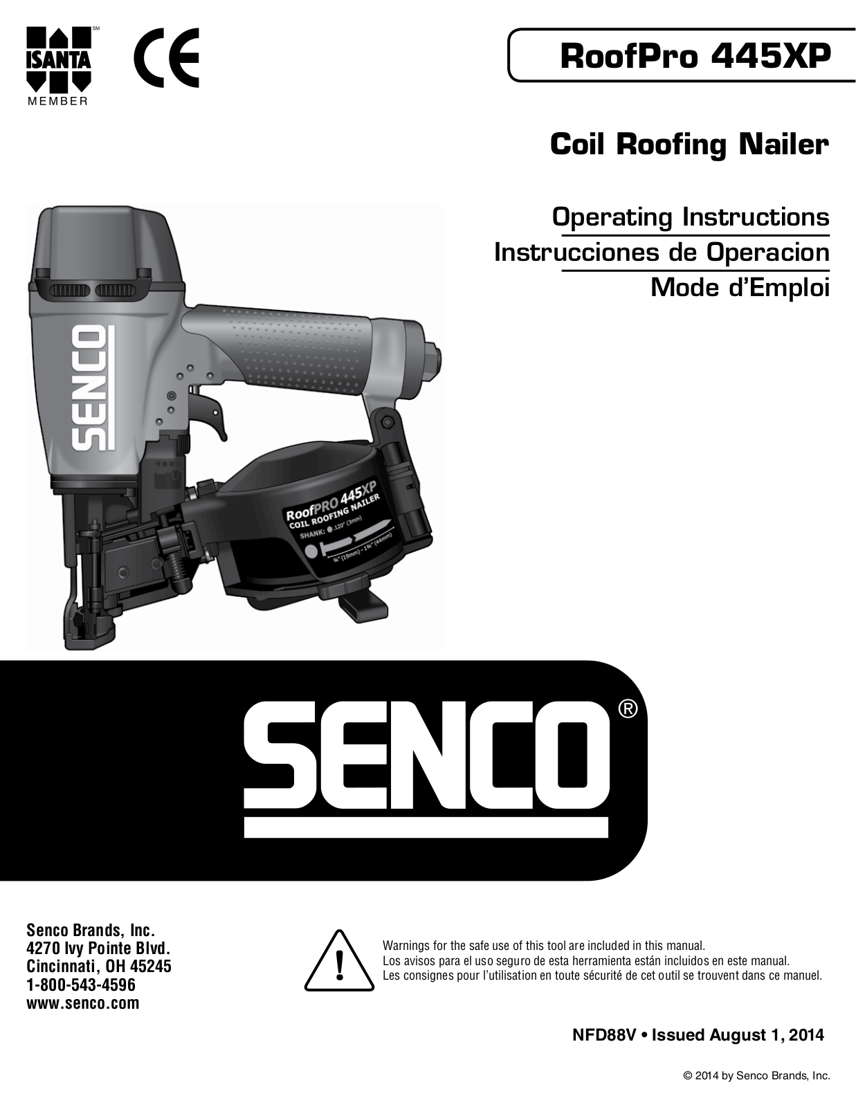 Senco 445XP User Manual