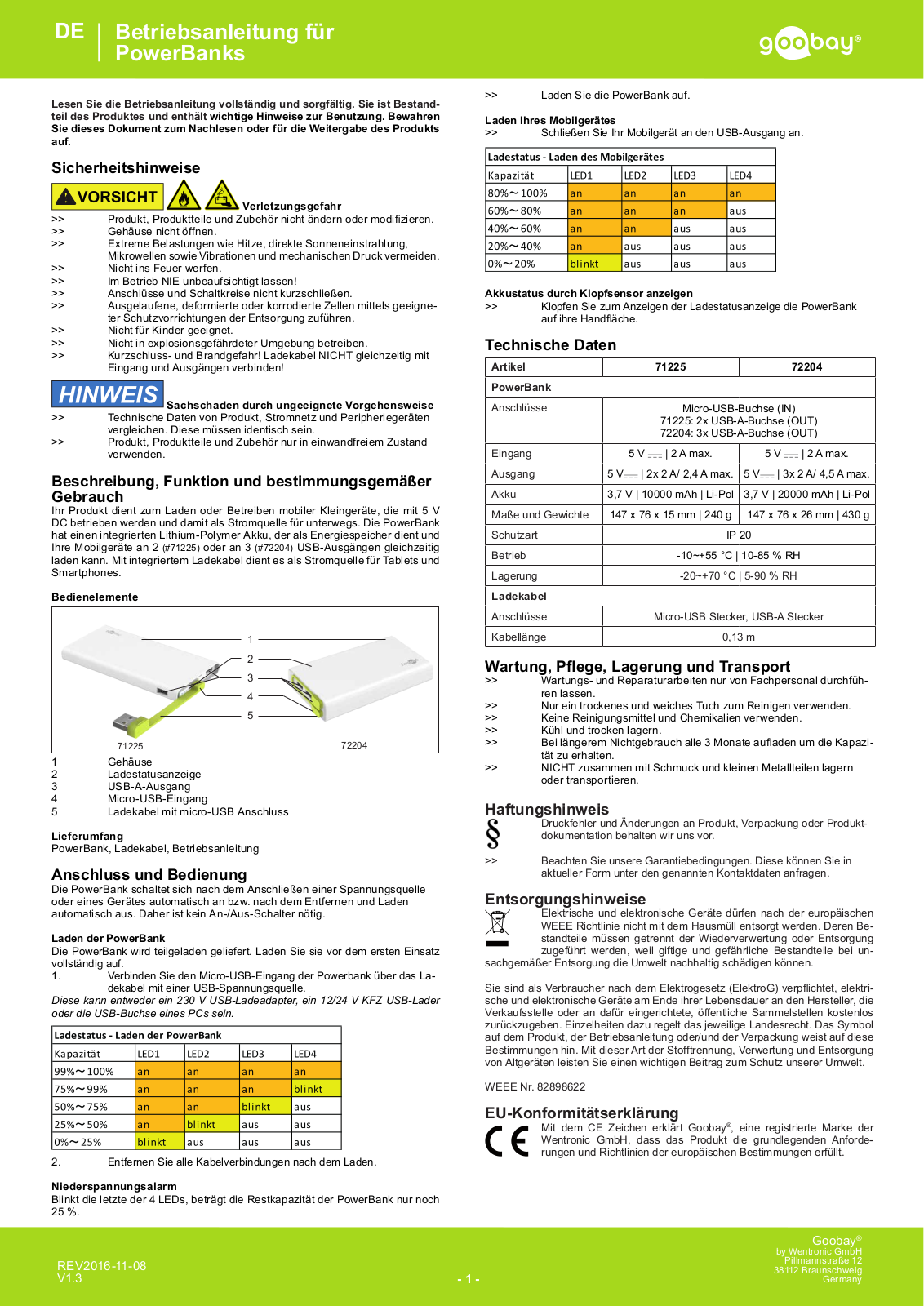 goobay 71225 User Guide - ManualMachine.com