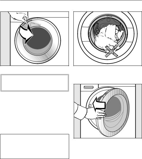 Miele WSG 363 User Manual