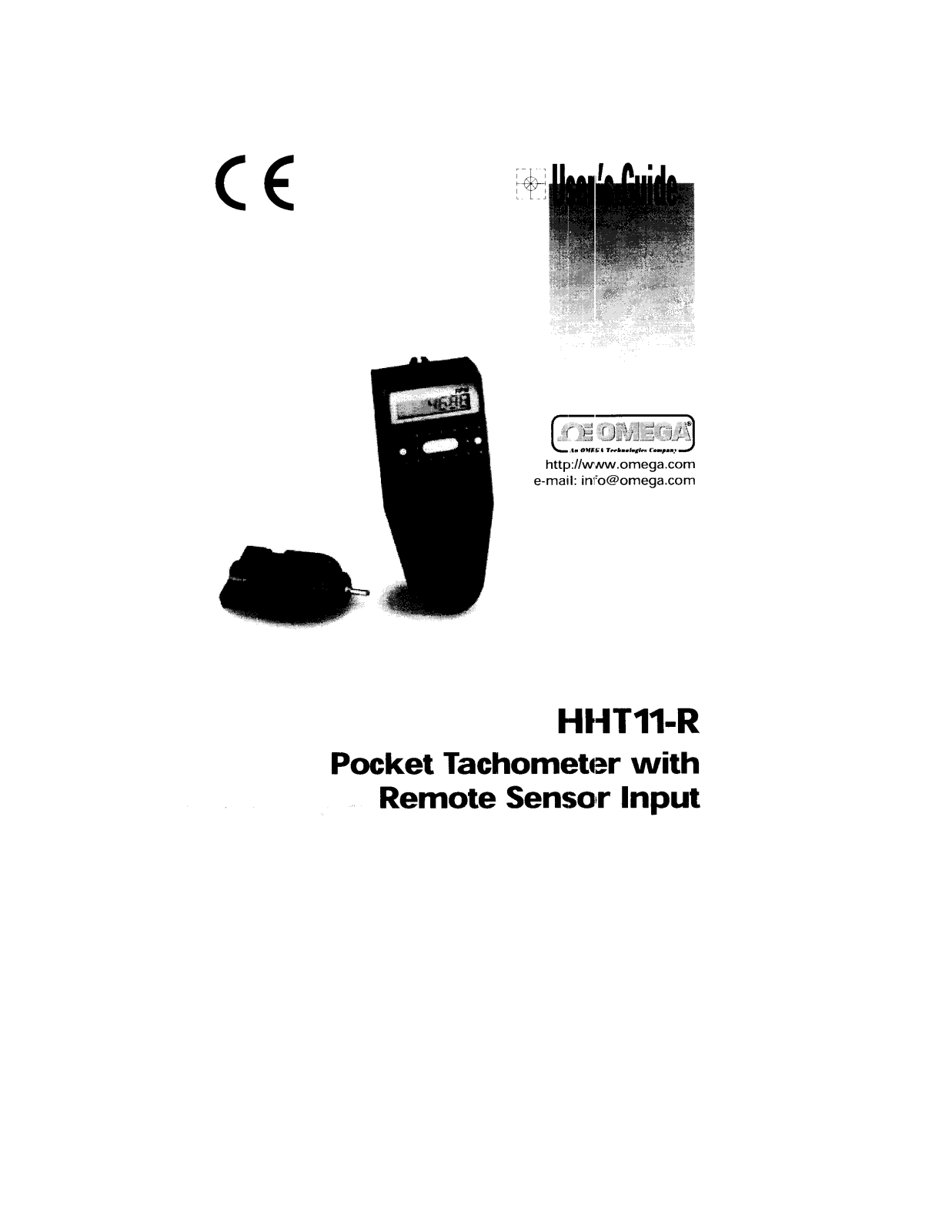 Omega Products HHT11-R Installation  Manual