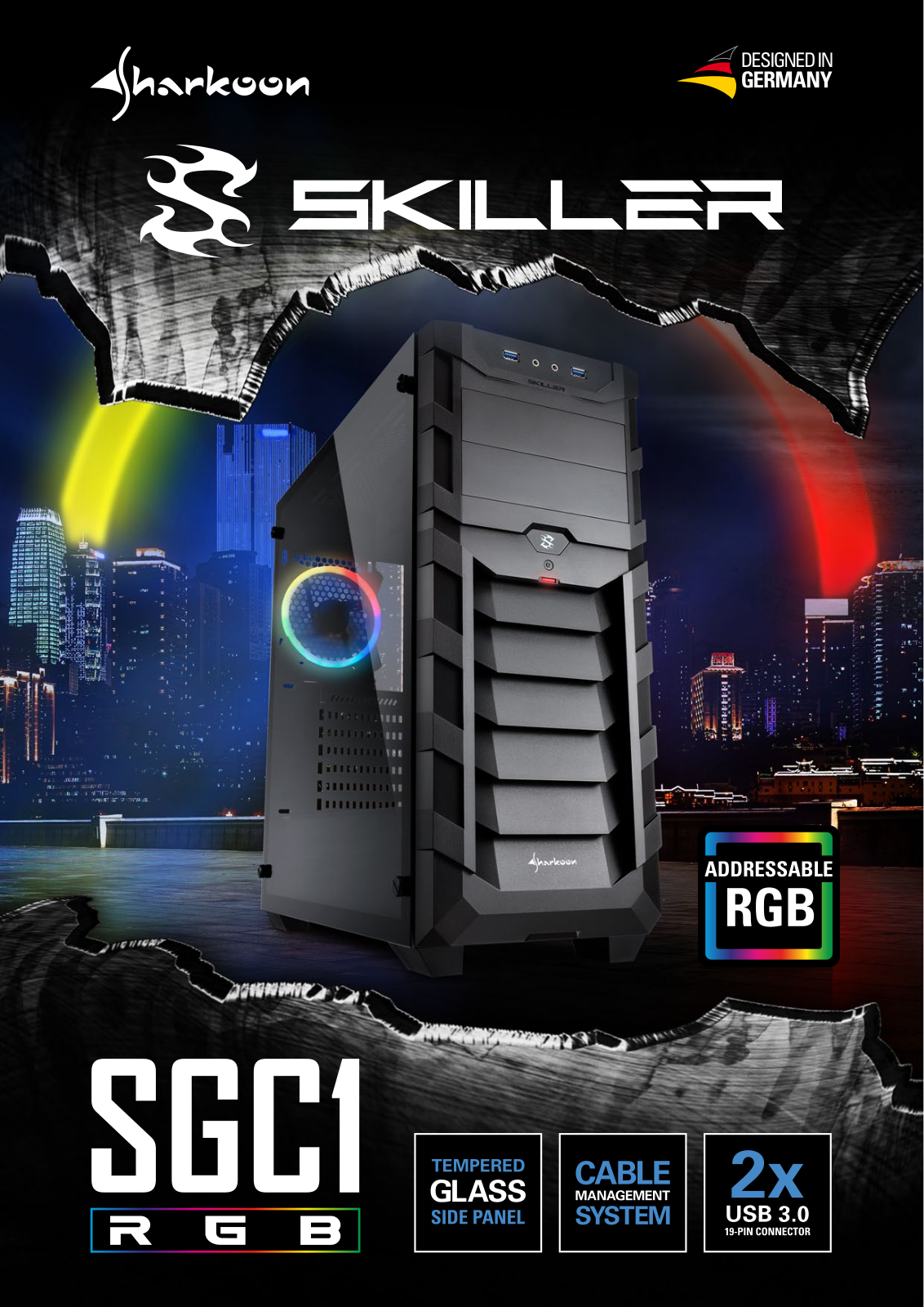 Sharkoon Skiller SGC1 RGB User Manual