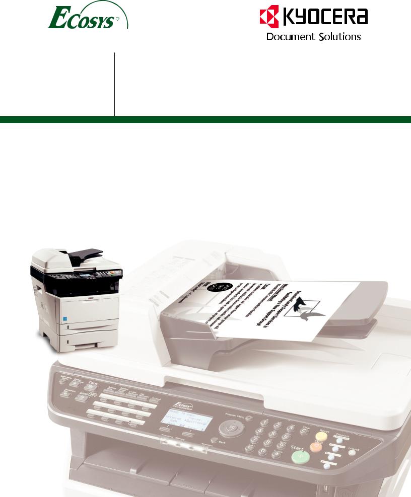 Kyocera FS-1035MFP, FS-1035MDP User Manual
