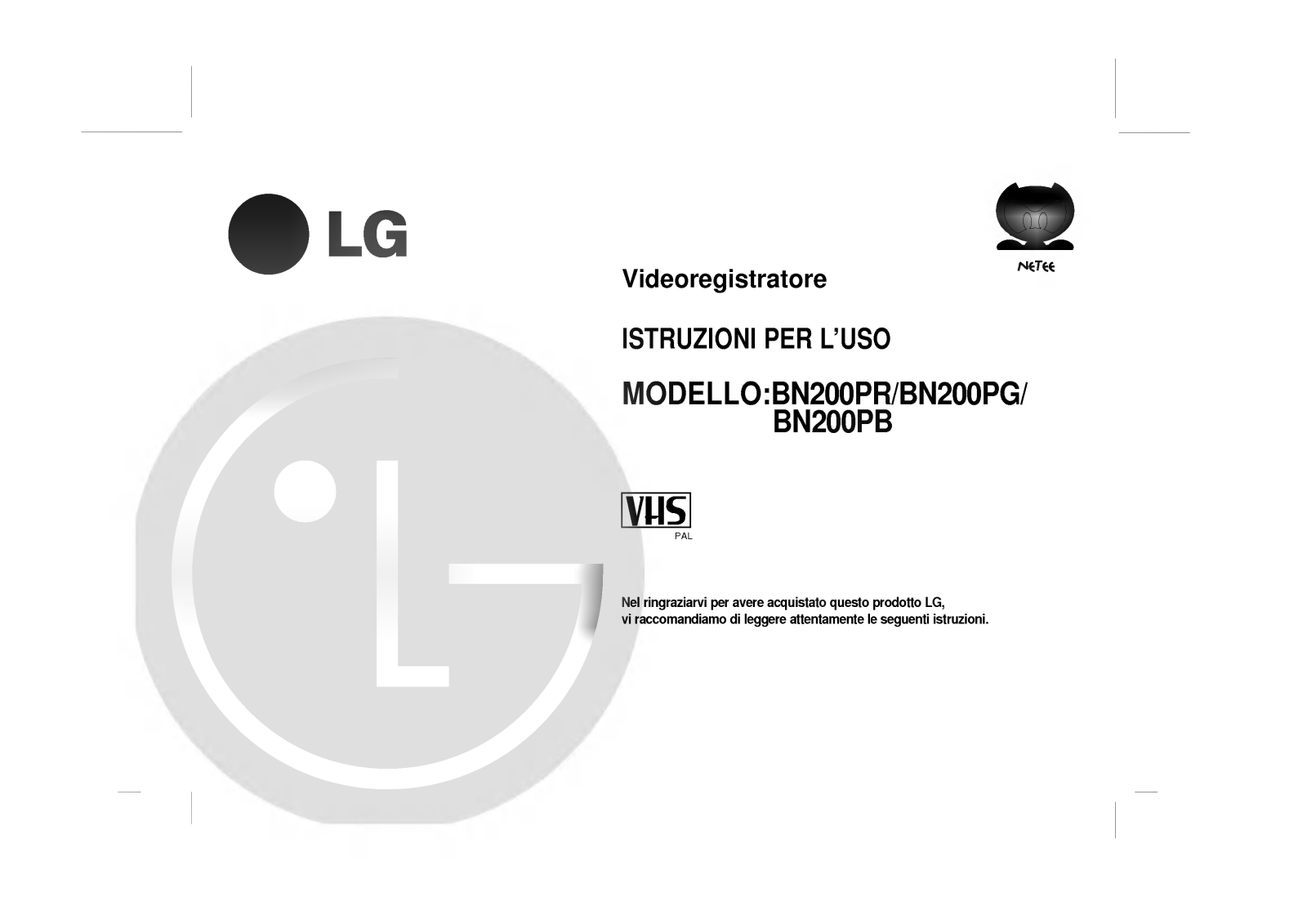 LG BN200P User Manual