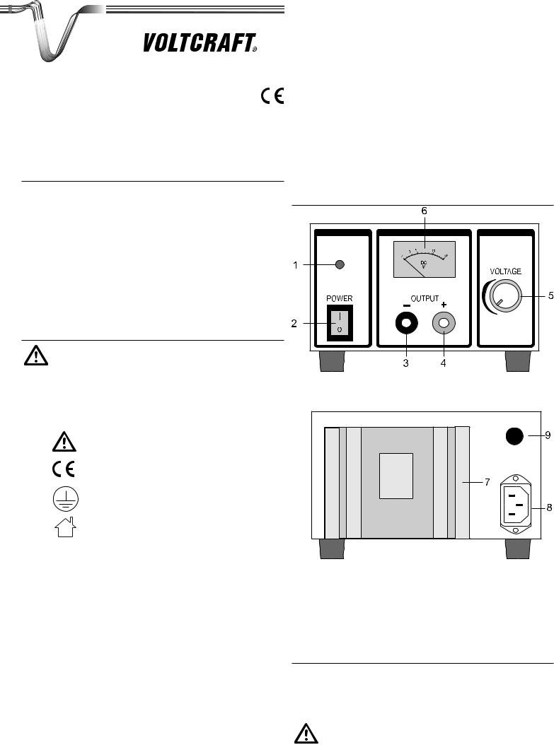 VOLTCRAFT PS-1152A User guide