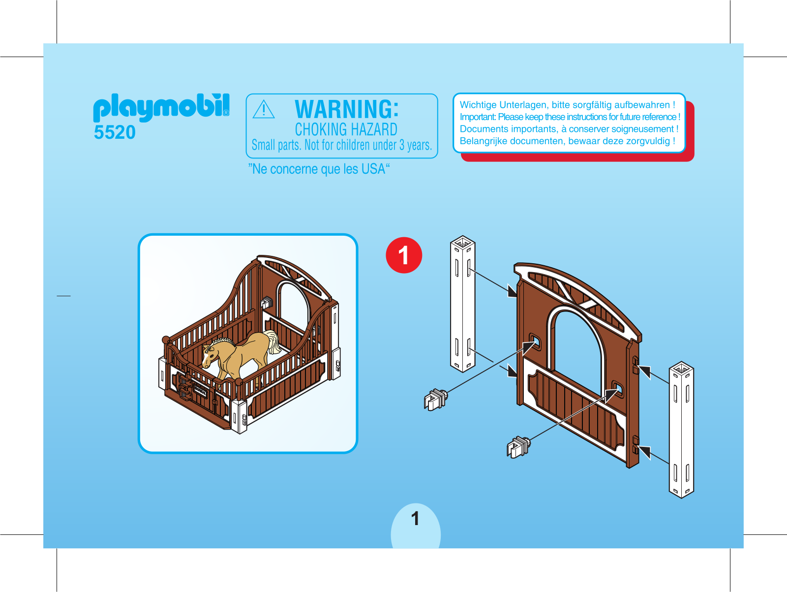 Playmobil 5520 Instructions