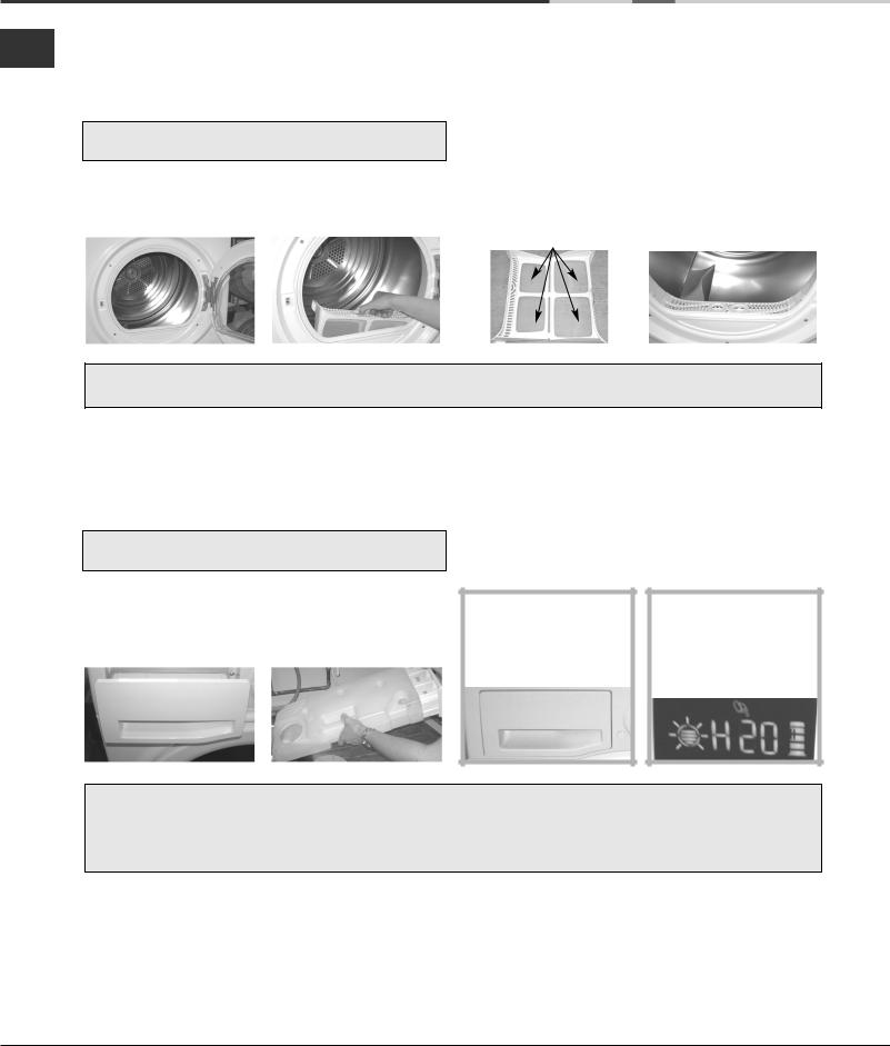 Hotpoint Ariston TCF 87B 6H User Manual