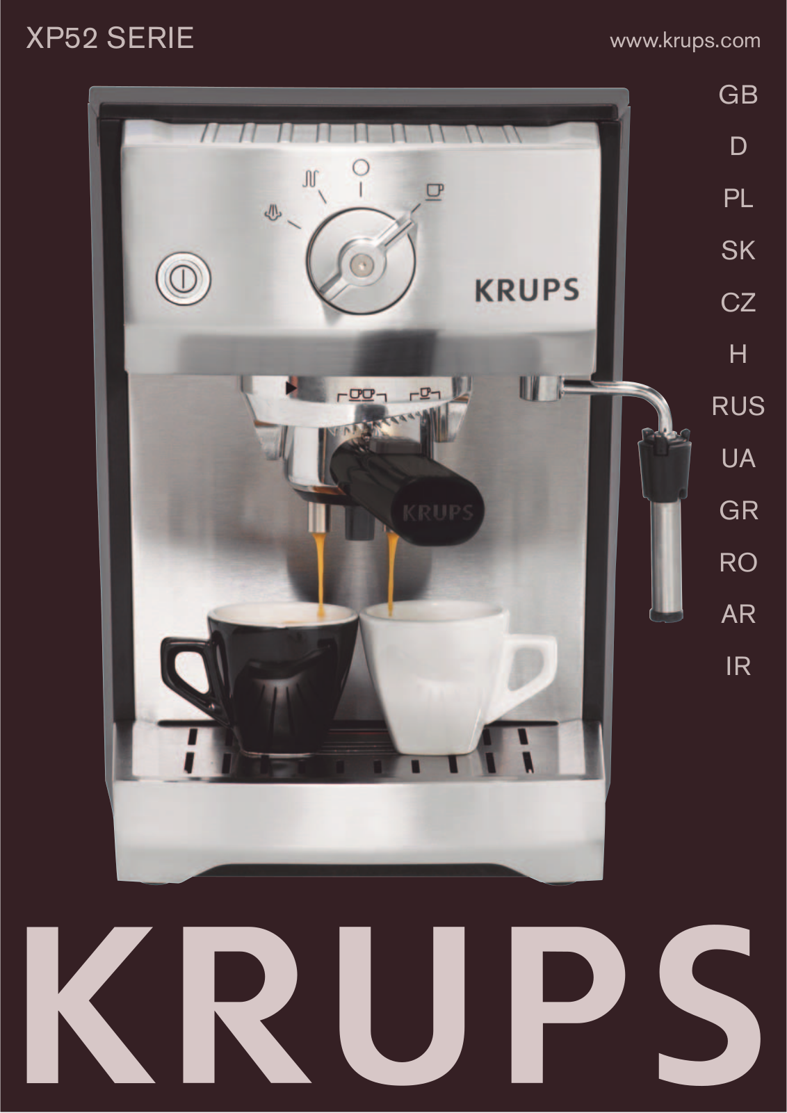 Krups XP522030 User Manual