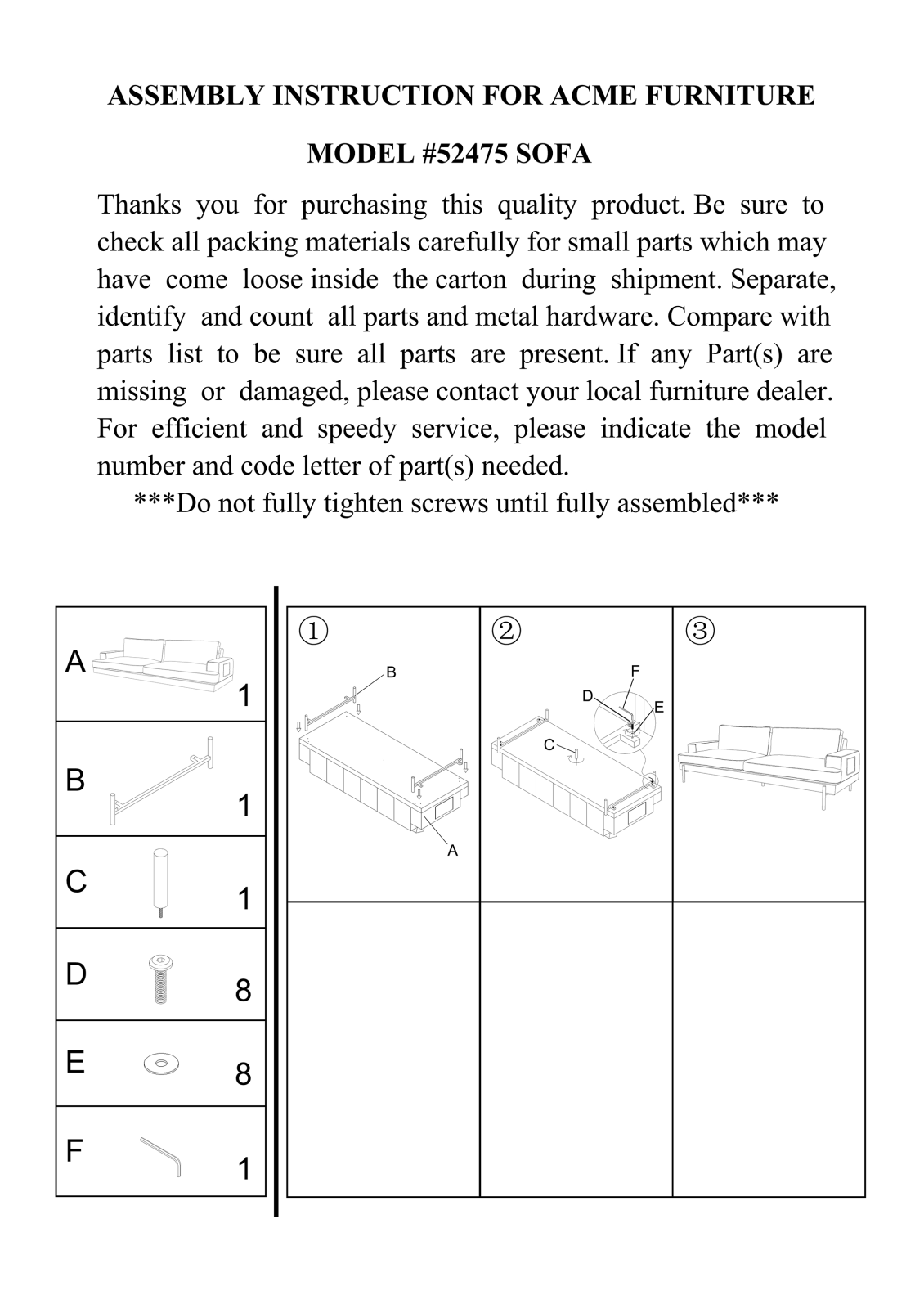 Simple Relax SMRY5154 Installation & Assembly - ManualMachine.com
