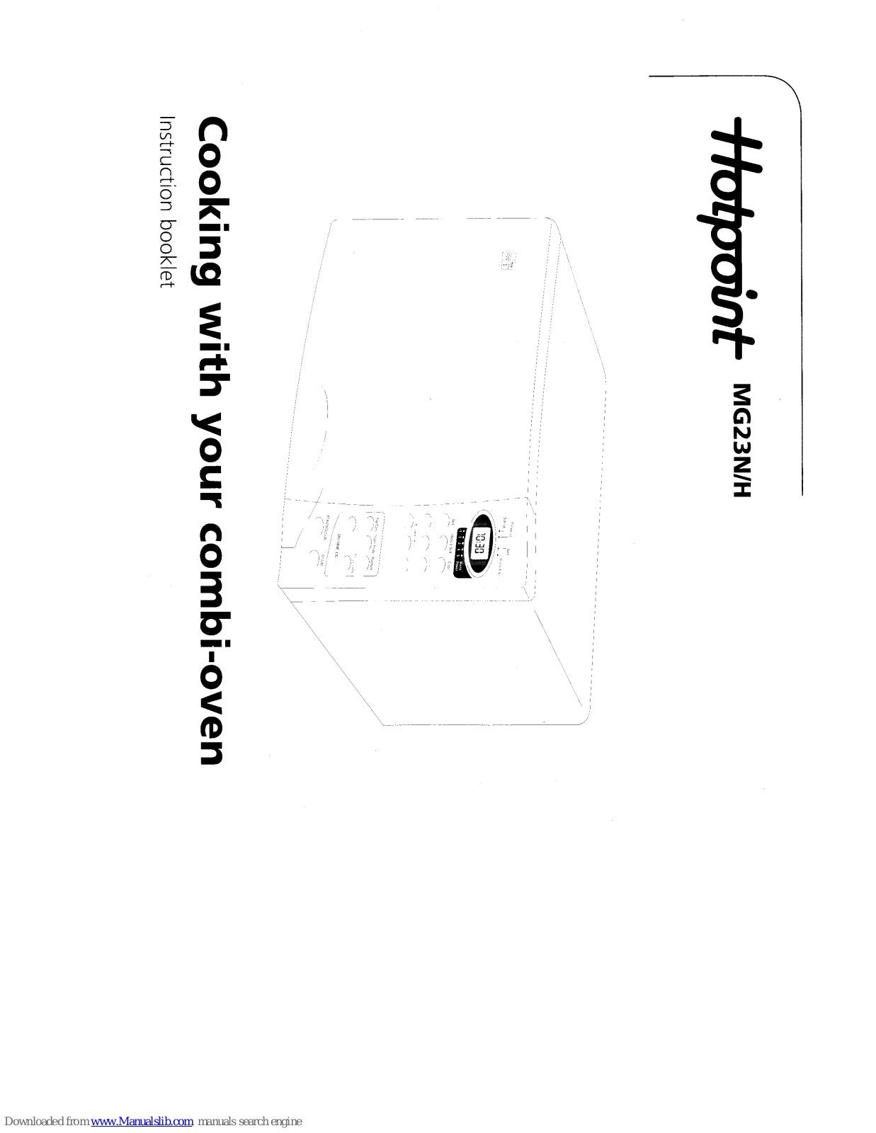 Hotpoint MG23H, MG23N Instruction Booklet