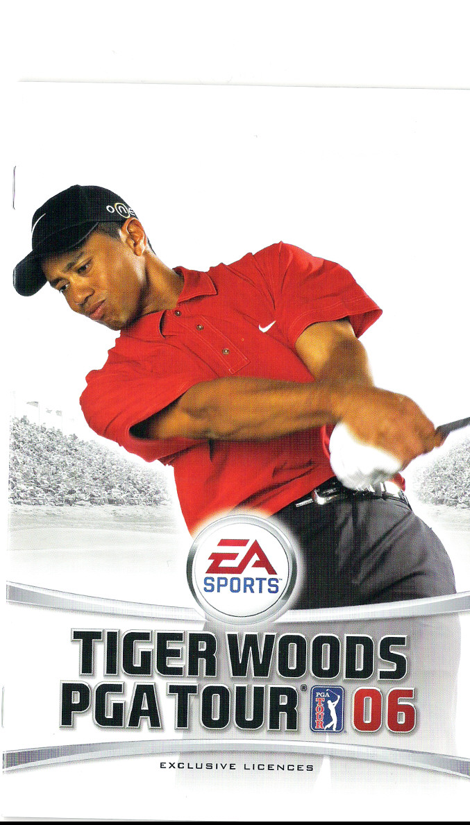 Games PS2 TIGER WOODS PGA TOUR 06 User Manual