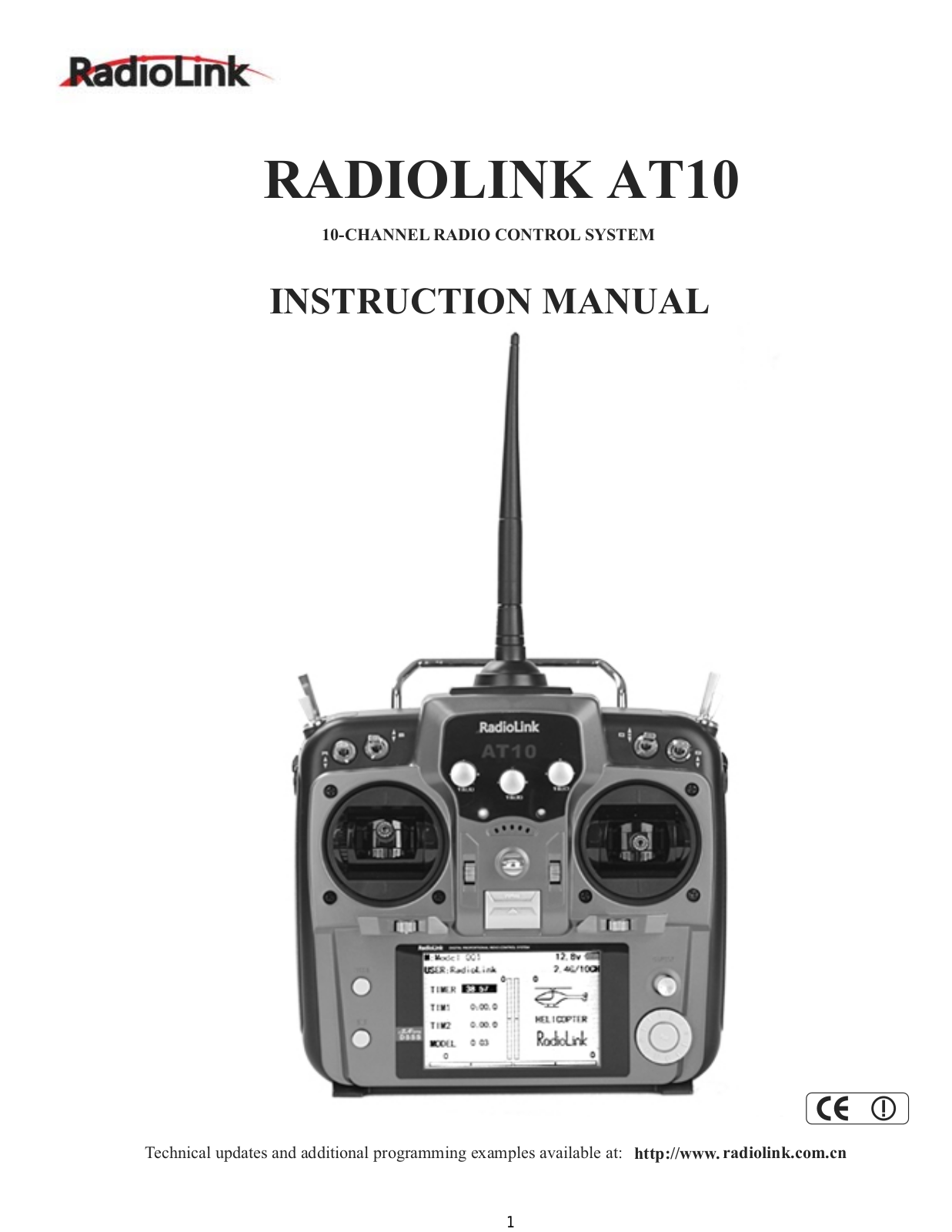 Radiolink AT10 User Manual