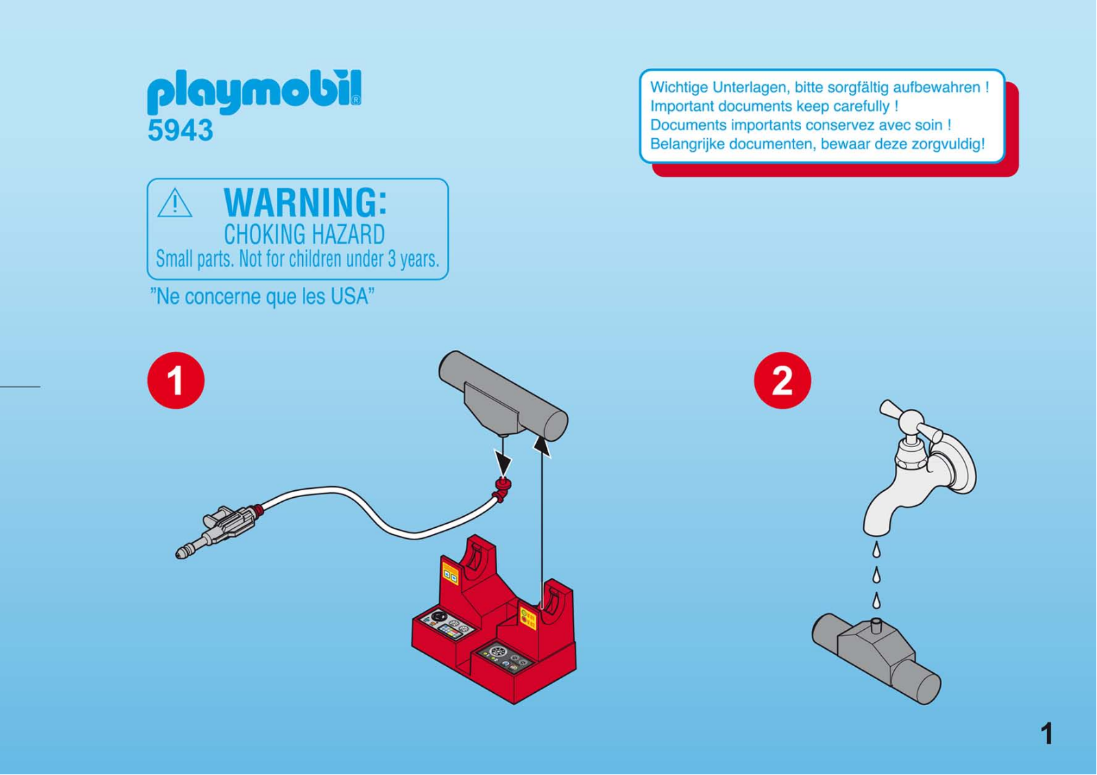 Playmobil 5943 Instructions