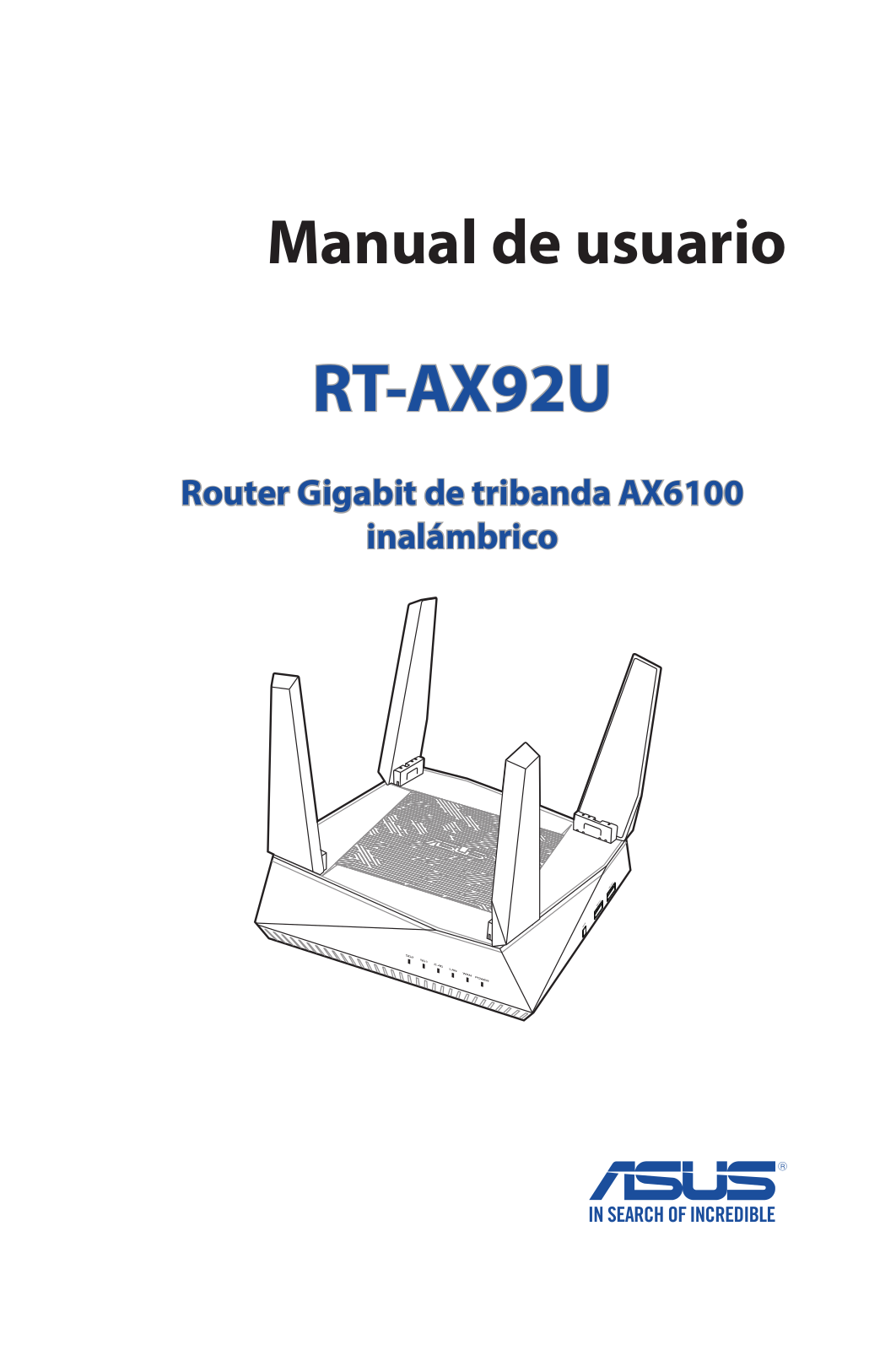 Asus RT-AX92U User’s Manual