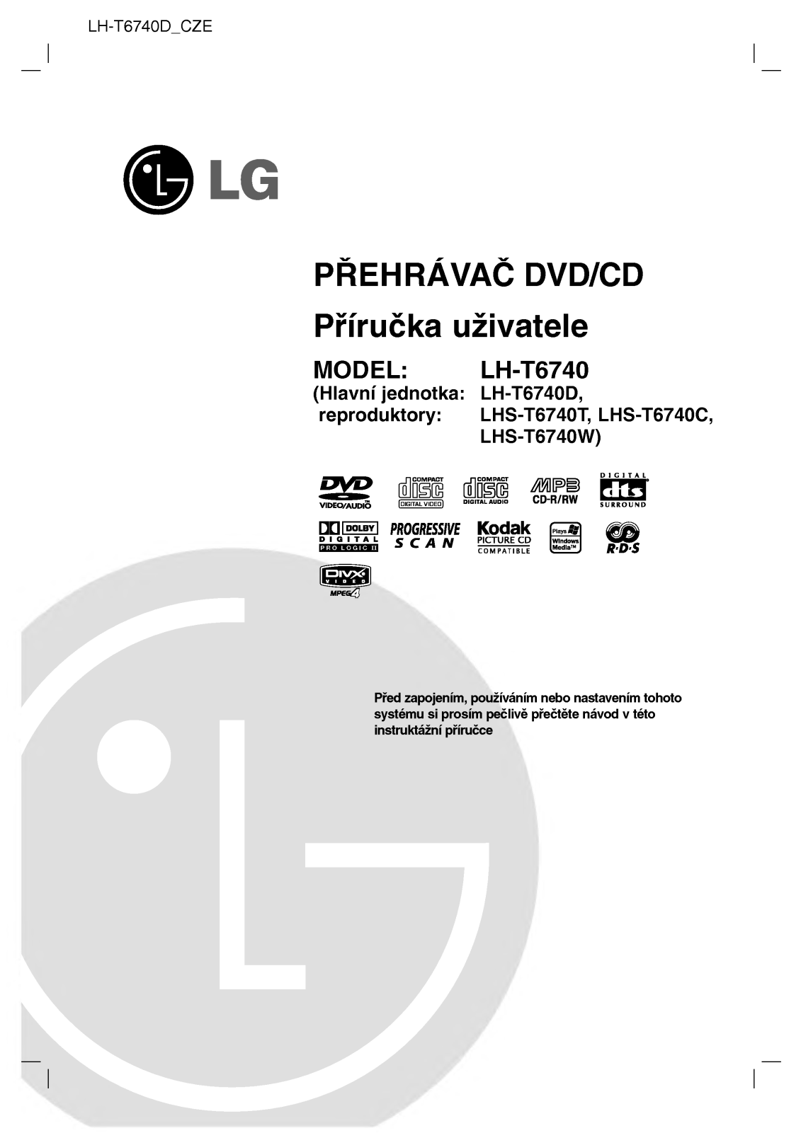 Lg LH-T6740 User Manual