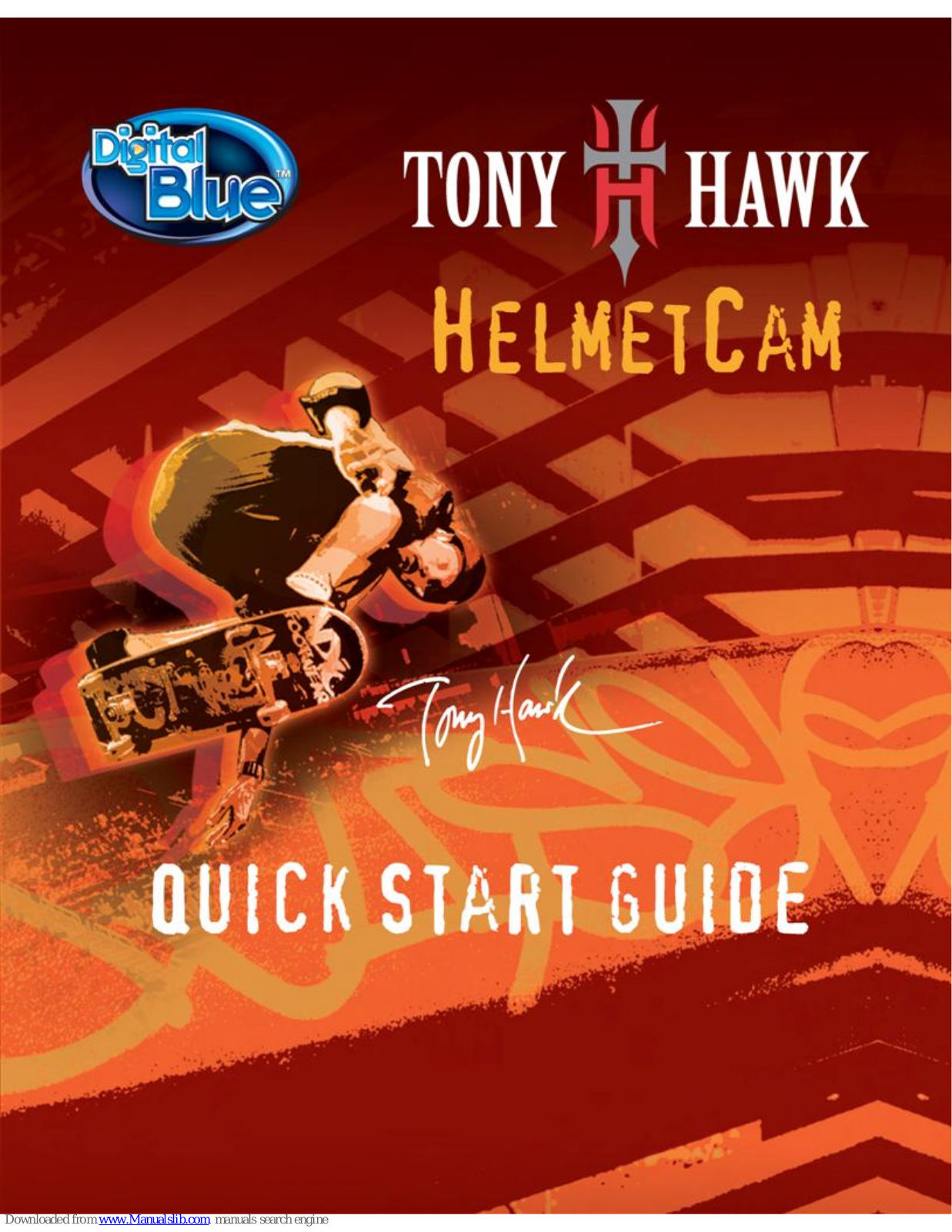 Digital Blue Tony Hawk Quick Start Manualk