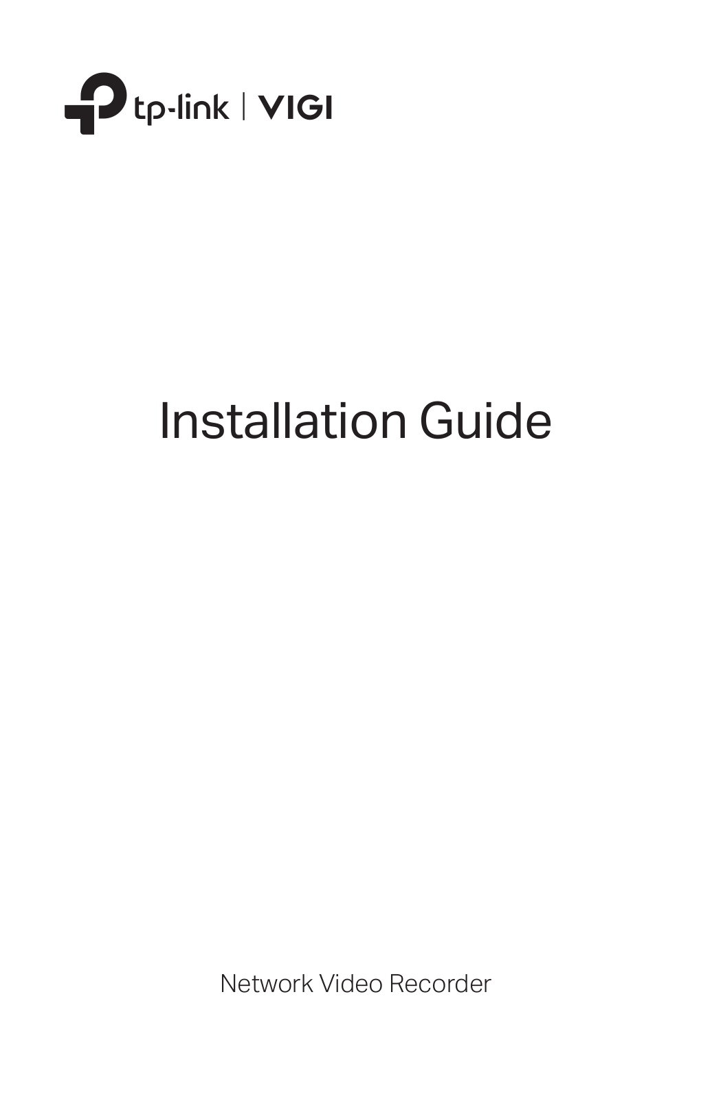 TP-Link VIGI NVR1016H Installation Guide