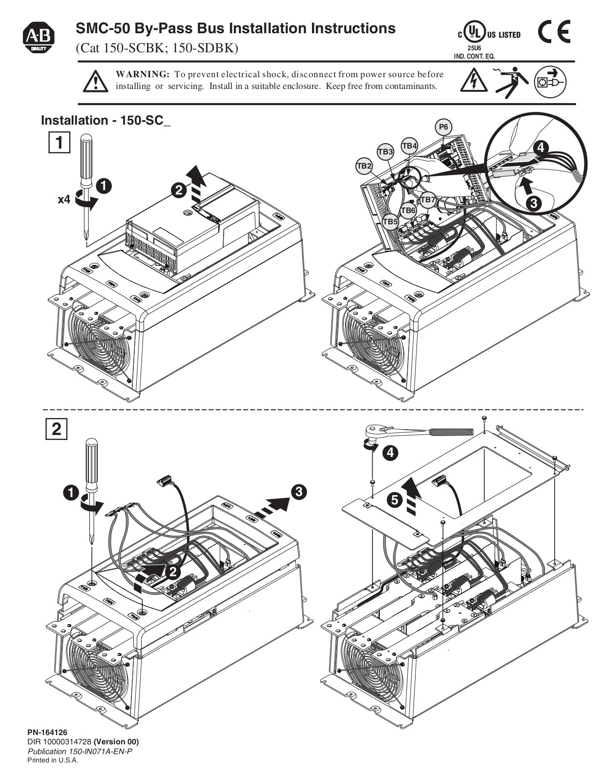 Rockwell Automation 150-SDBK User Manual