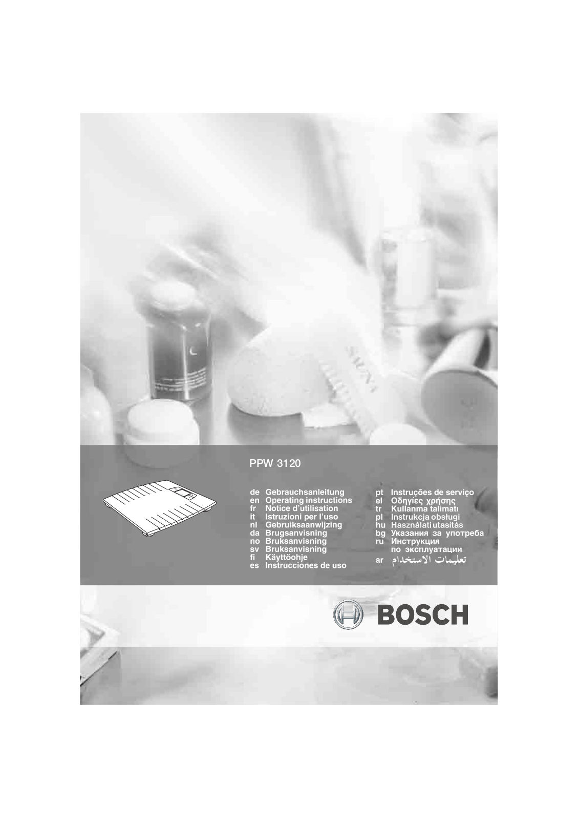 Bosch PPW 3100 User Manual