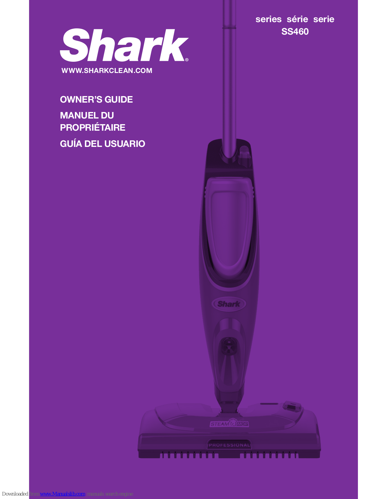 Shark Steam & Spray PRO Owner's Manual