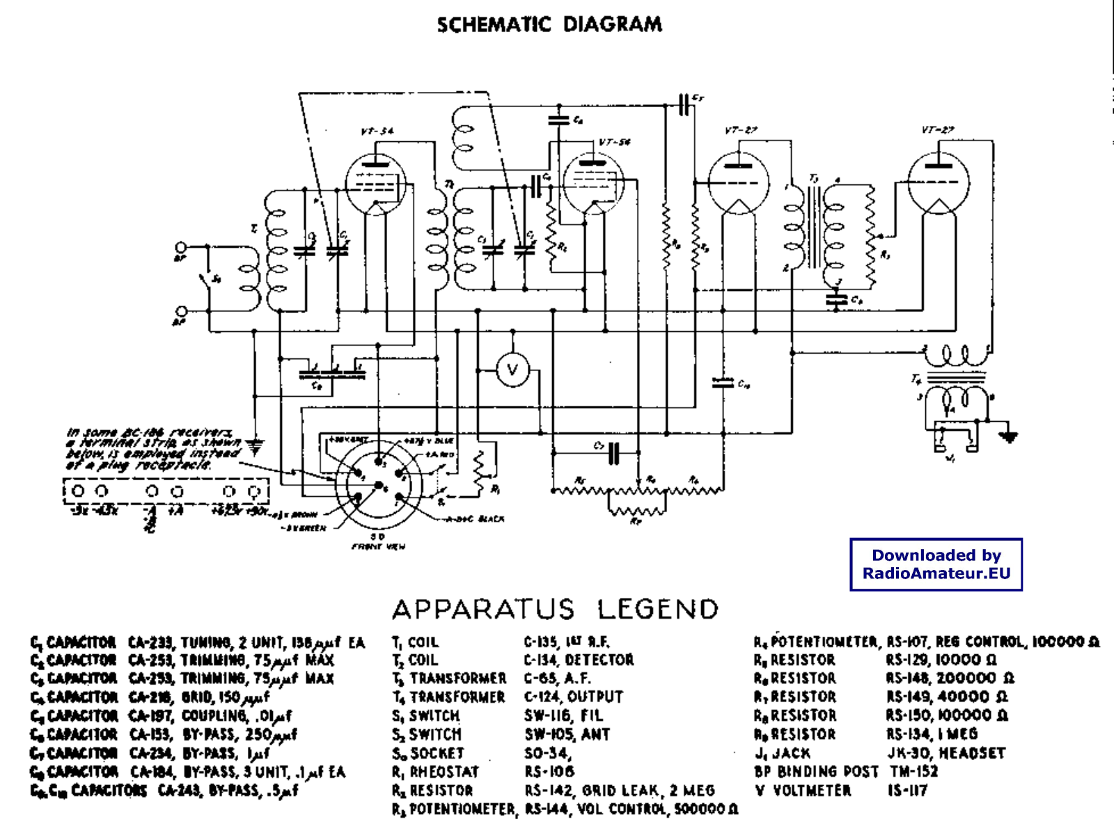 Pozosta BC-186 Schematic