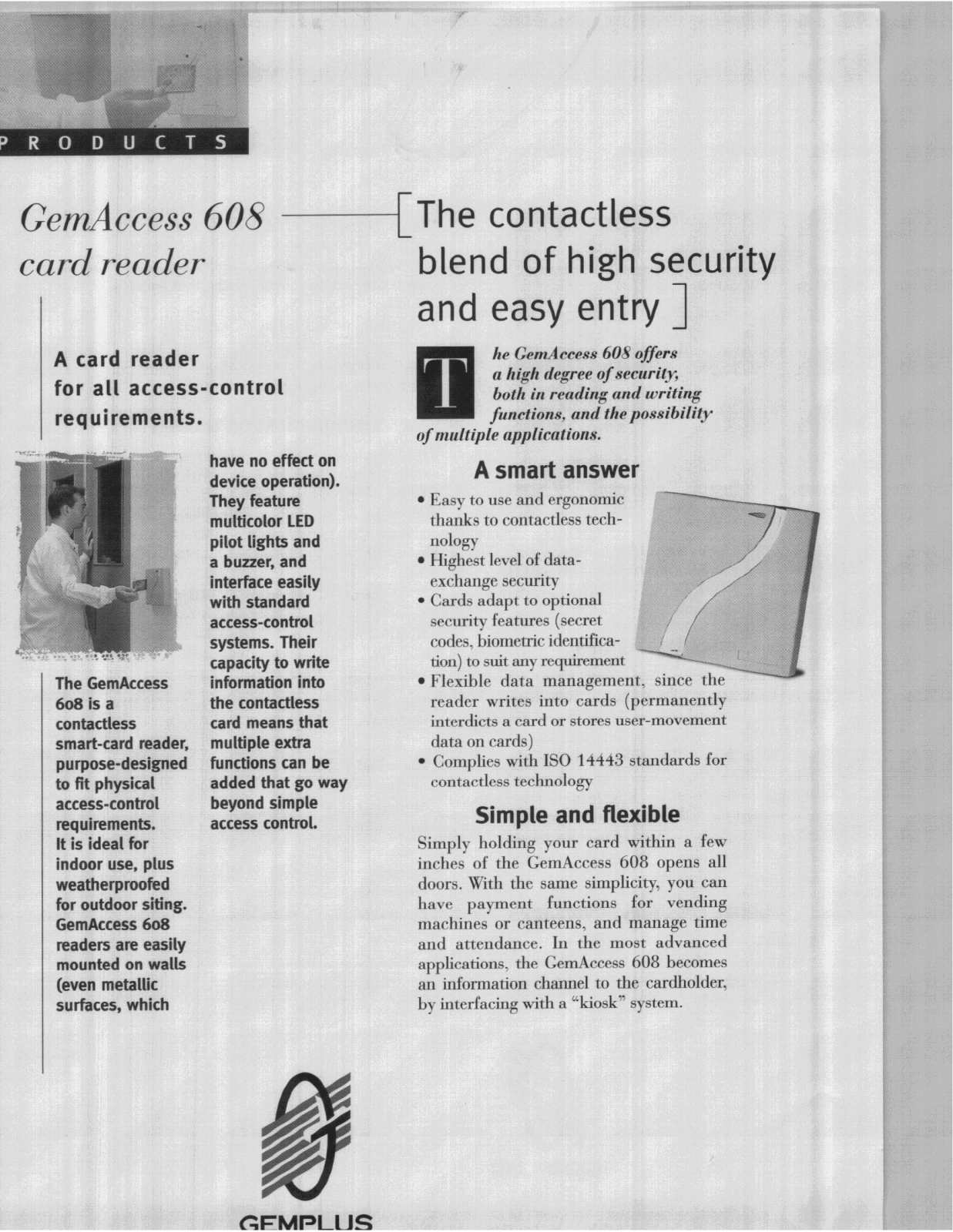 Gemalto 608ACC Users Manual